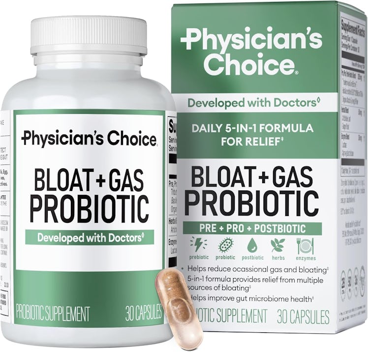 Physician's CHOICE Bloat & Gas Probiotic 