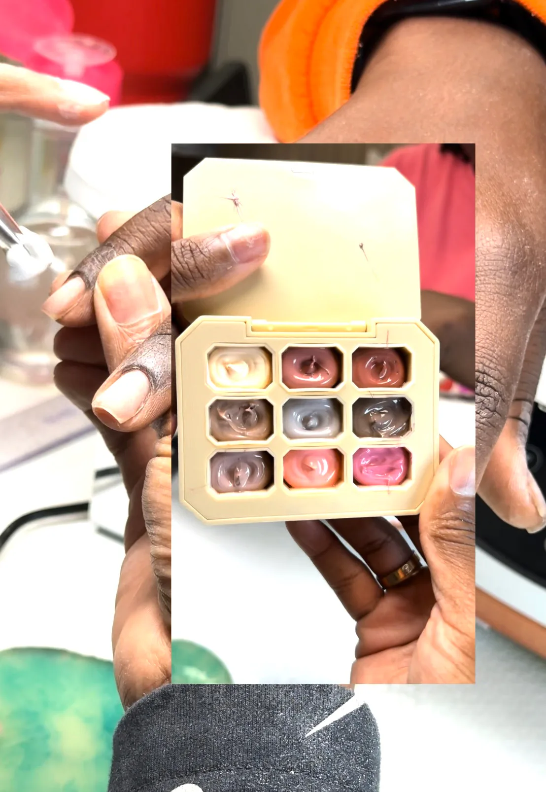 underpainting nails