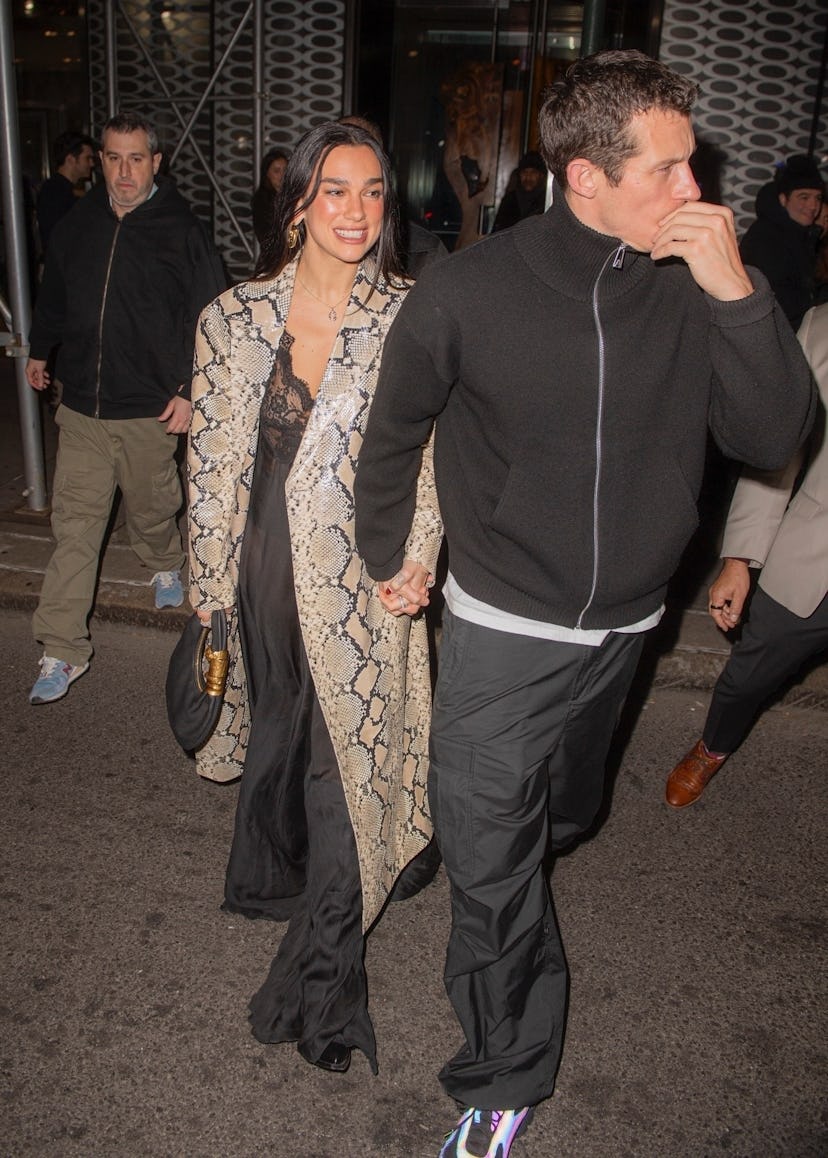 Dua Lipa and Callum Turner on a date in New York.
