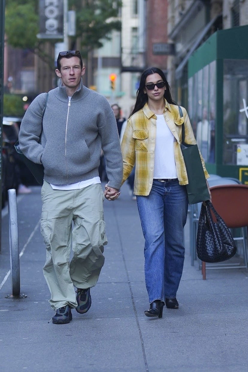 Dua Lipa and Callum Turner, November 2025.