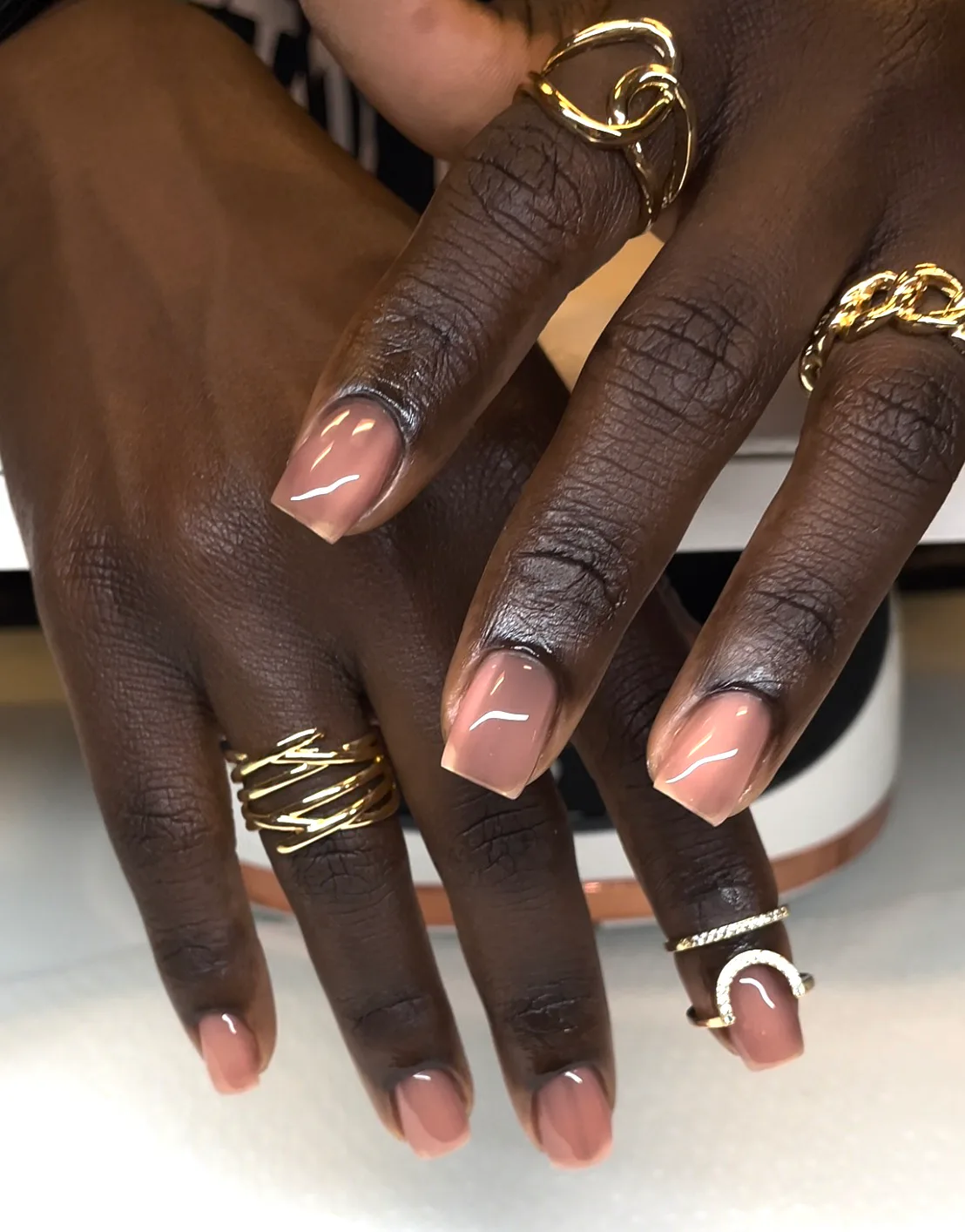 underpaint nail method