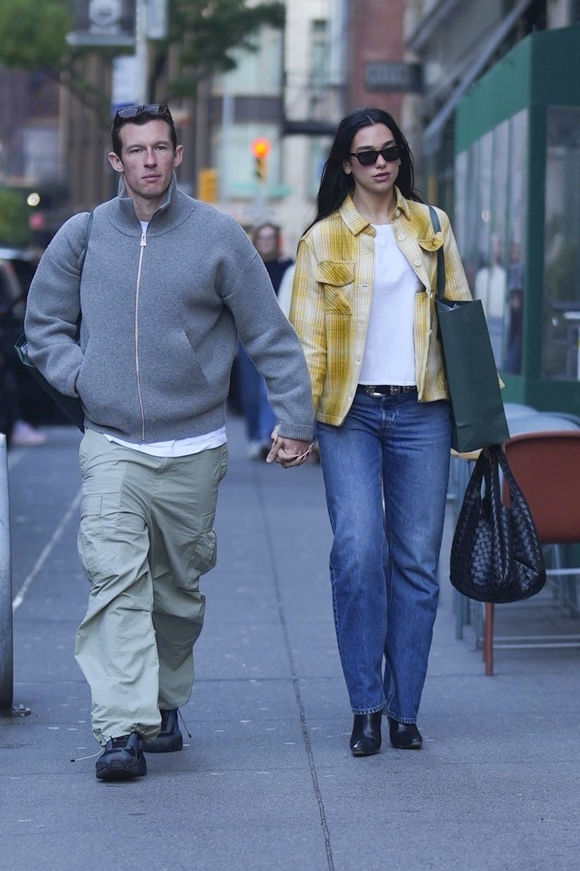 Dua Lipa and Callum Turner on a date in New York.