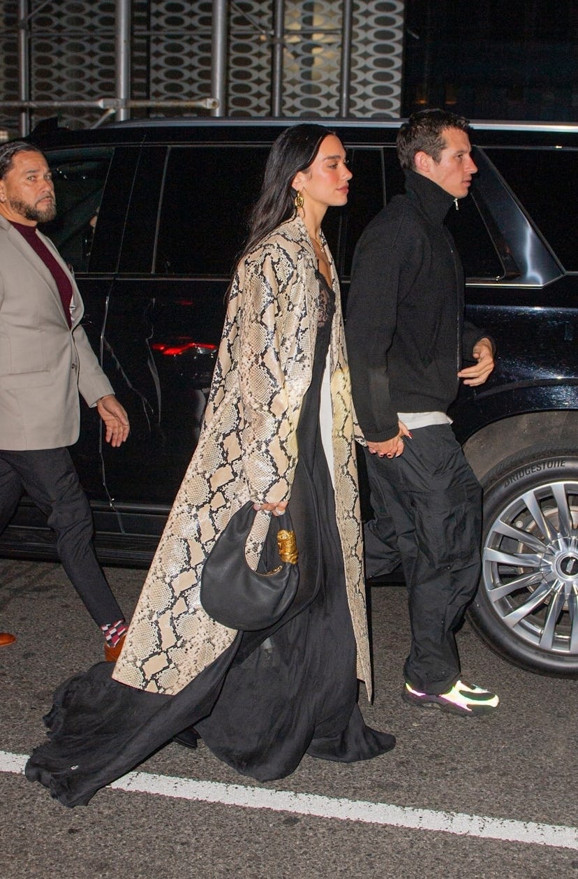 Dua Lipa and Callum Turner on a date in New York.