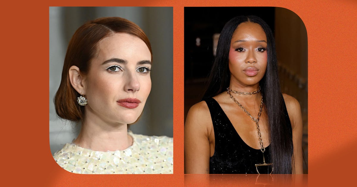 Brick Lips, Temple Blush, & More Beauty Trends Spotted At LACMA