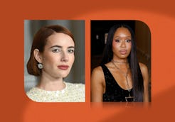 The top beauty trends spotted at the 2025 LACMA gala, from temple blush to brick lipstick.