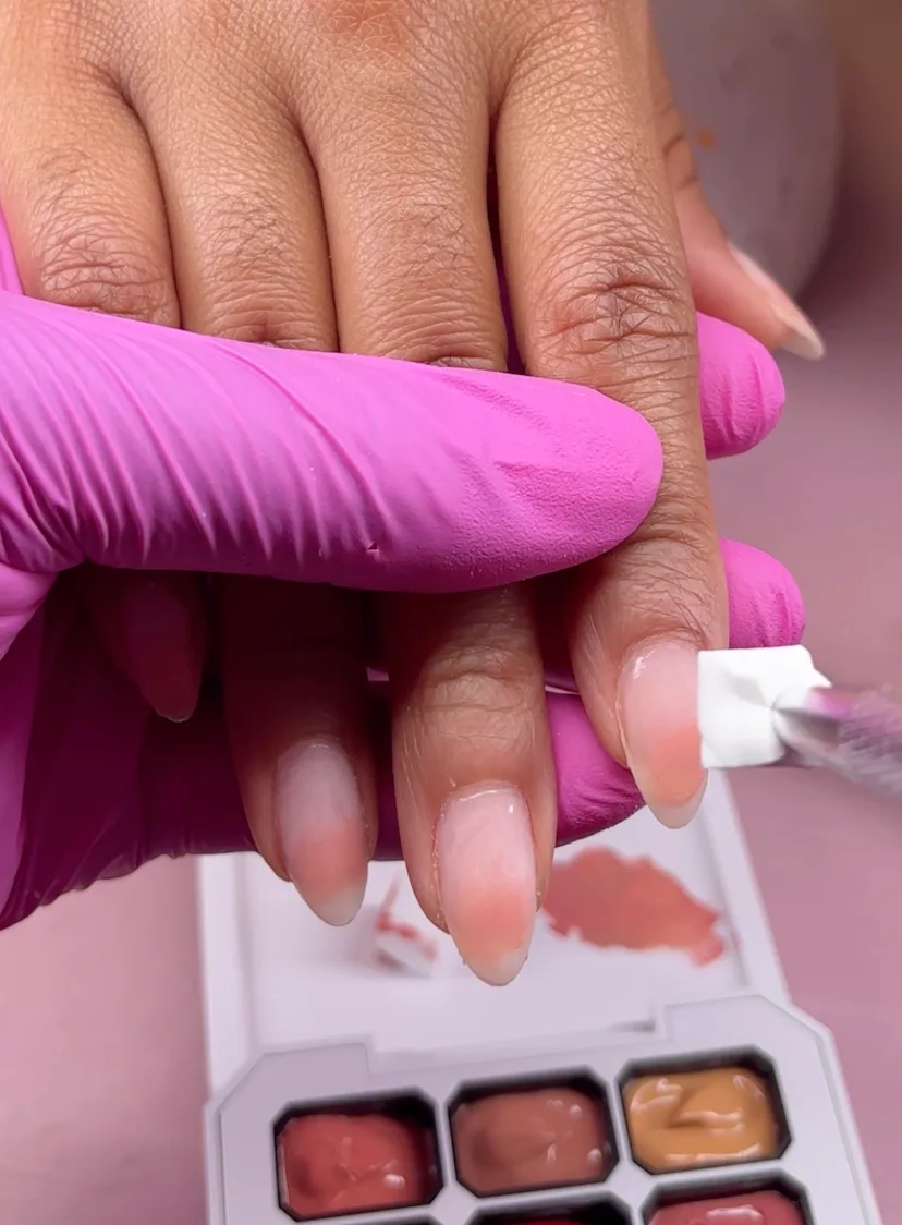 underpainting nails