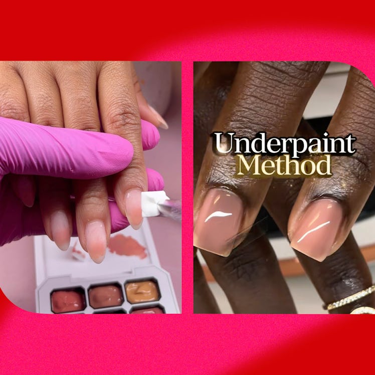 The "underpaint" nail method, explained.