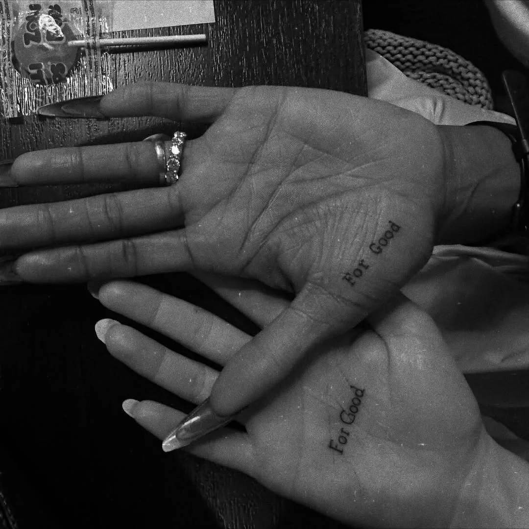 Ariana Grande and Cynthia Erivo's matching tattoos