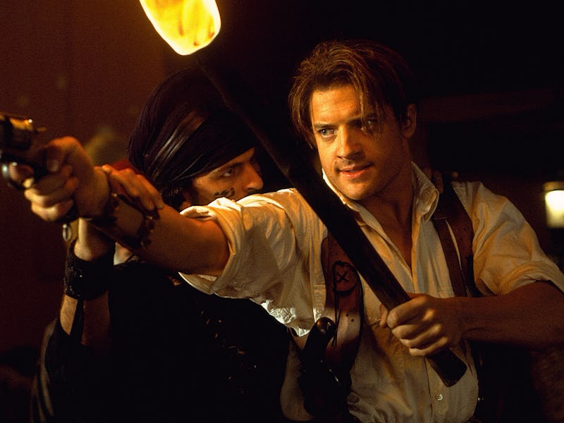 Brendan Fraser and Oded Fehr in The Mummy