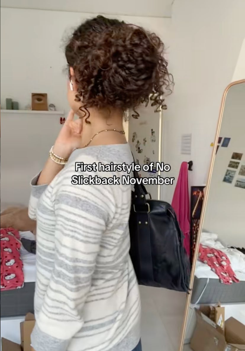 no slickback november