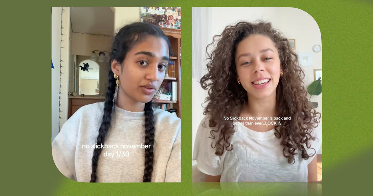 According To TikTok, Slickbacks Are Out. For November, At Least.