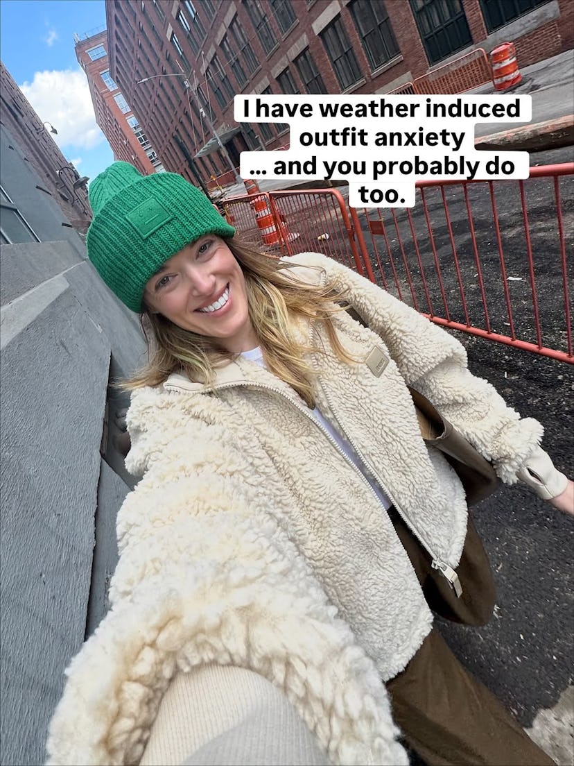 MK's trick for always dressing warm.