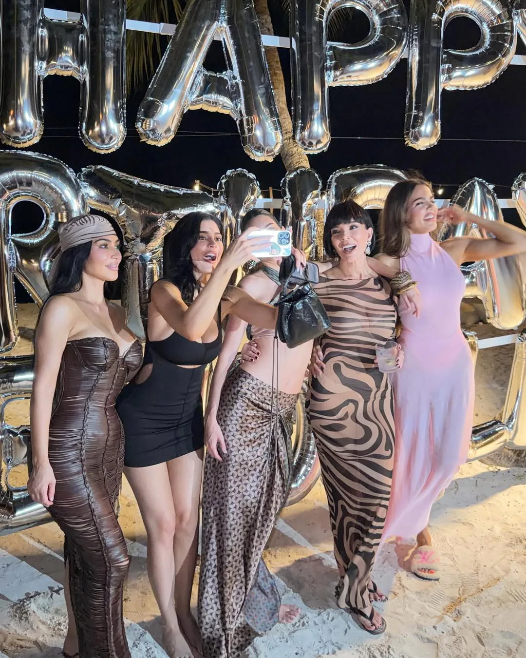 princess polly baby blue dress Kylie Jenner Wears Gold Dress To Justin Bieber And Hailey Baldwin Wedding main image 0