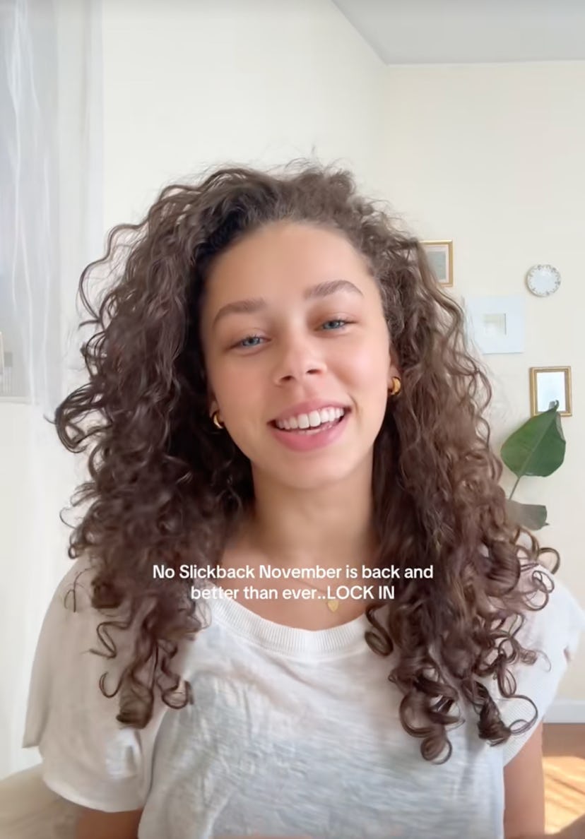 no slickback november