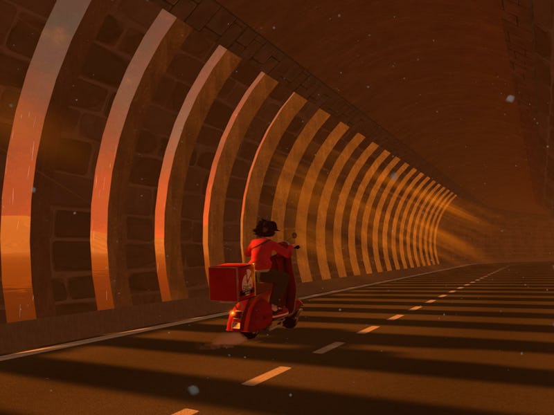 screenshot from A Pizza Delivery