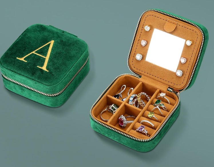 Parima Initial Jewelry Case