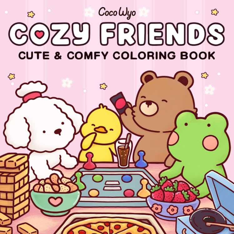 Coco Wyo Cozy Friends Coloring Book