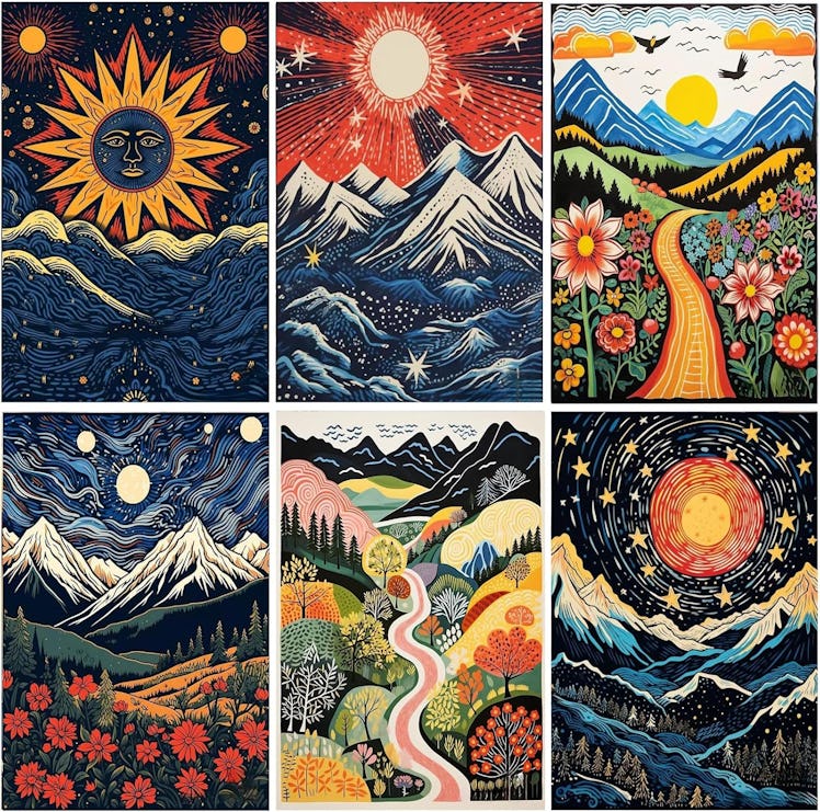 DOTSOPS Diamond Painting Kit (6-Pack)