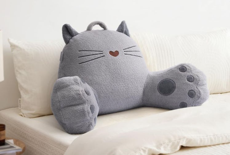 Blissful Diary Kitty Reading Pillow