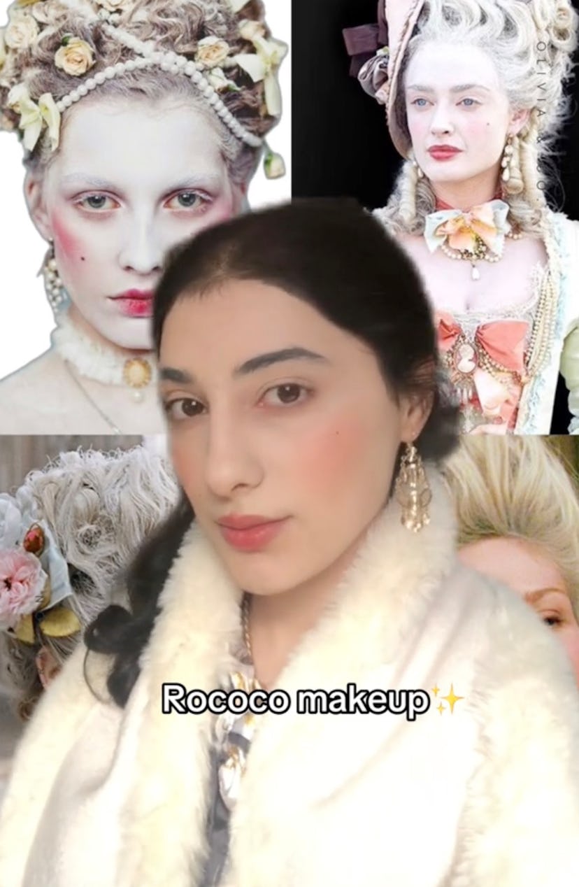 marie antoinette blush trend