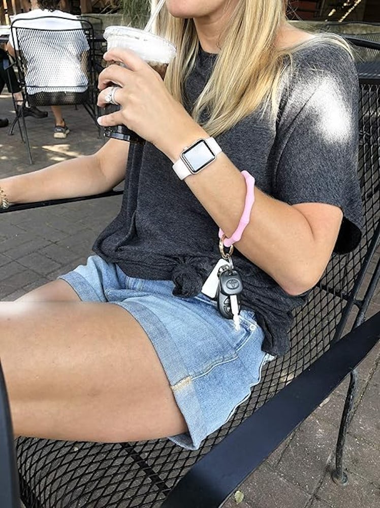 HADLEY MAE DESIGNS Key Ring Bracelet