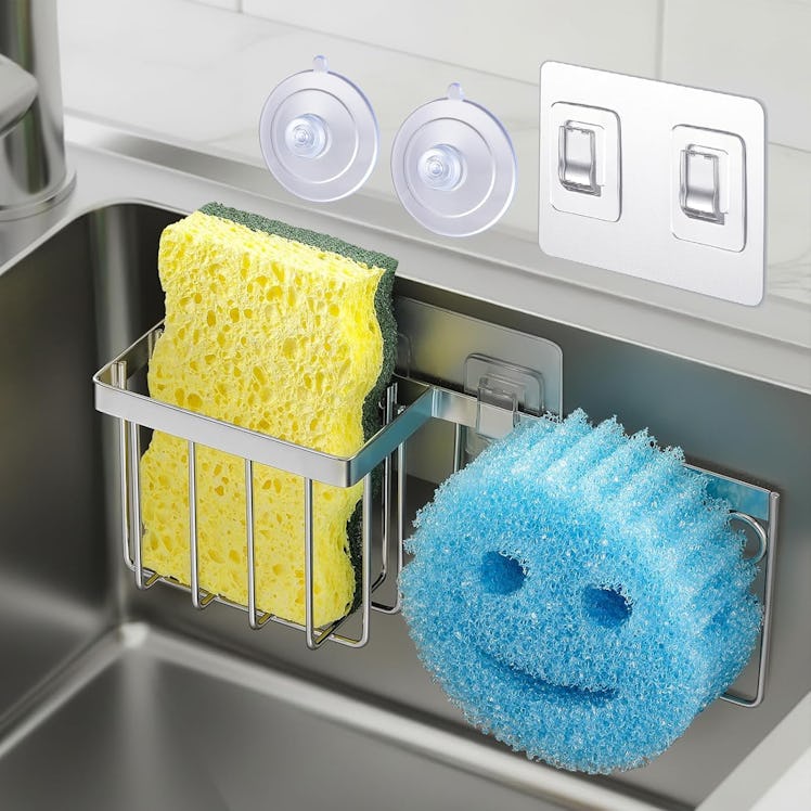 LANDNEOO  Sponge Holder for Kitchen Sink