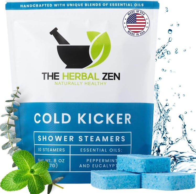 The Herbal Zen Cold Kicker Shower Steamers (10 Count)