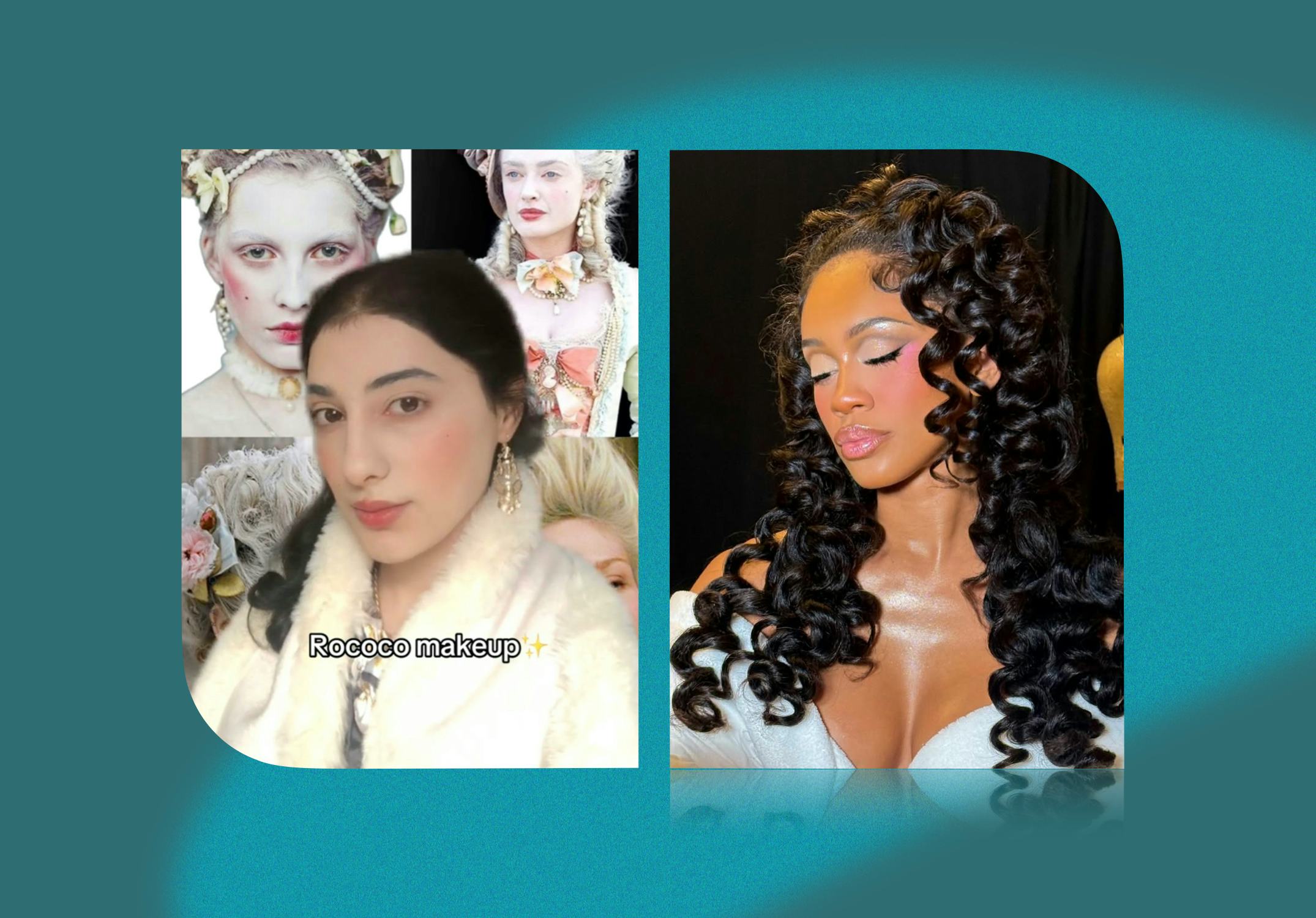 The "Marie Antoinette" blush trend is all about maximalism.