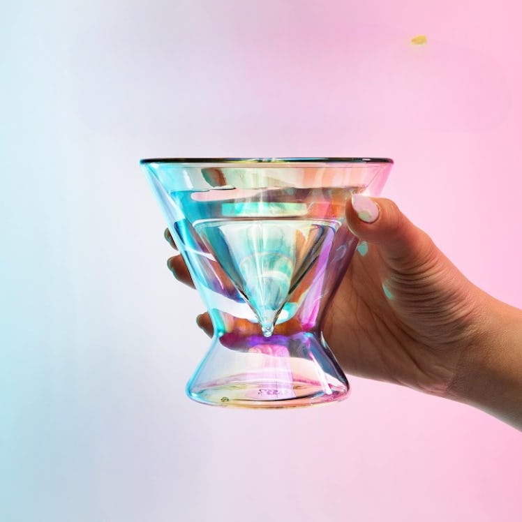 Dragon Glassware Stemless Martini Glasses (2-Pack)