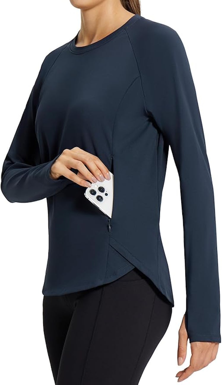 baleaf Thermal Tops Fleece Lined Shirt
