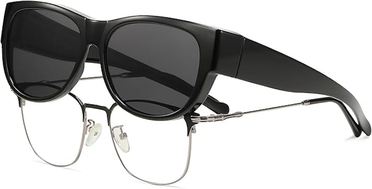 HAOLOTA Fit Over Glasses Sunglasses