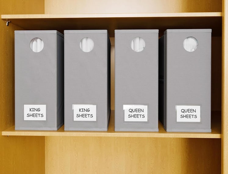 SpaceAid Bed Sheet Organizers (4-Pack)