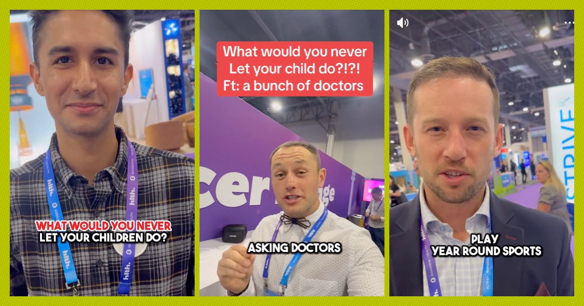 From safety to sports to eating habits, these doctors had some pretty interesting insights into how ...