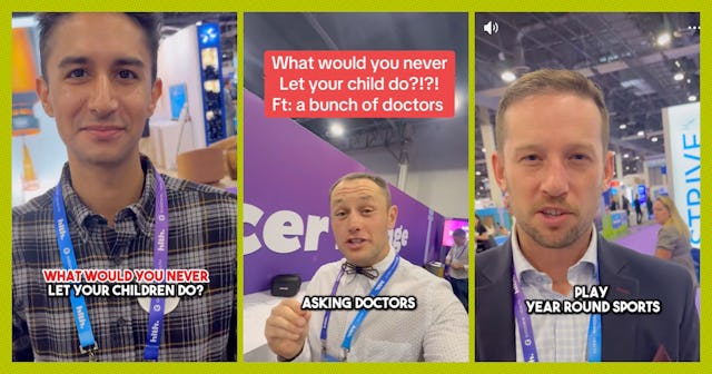 From safety to sports to eating habits, these doctors had some pretty interesting insights into how ...