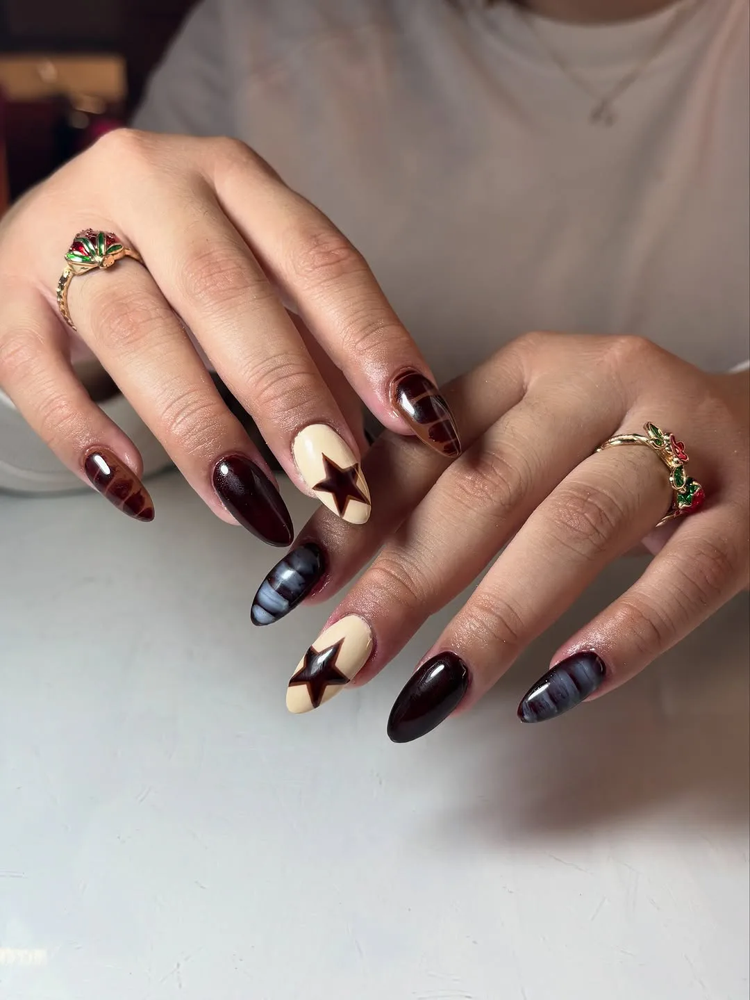 Star nails.