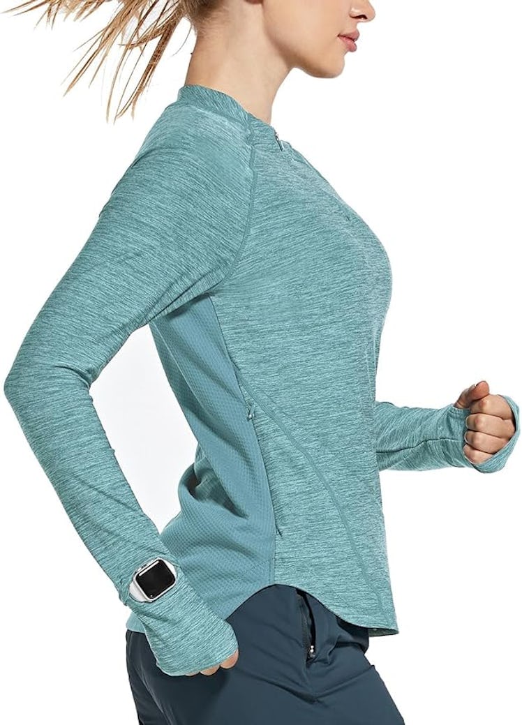 baleaf Long Sleeve Running Shirts