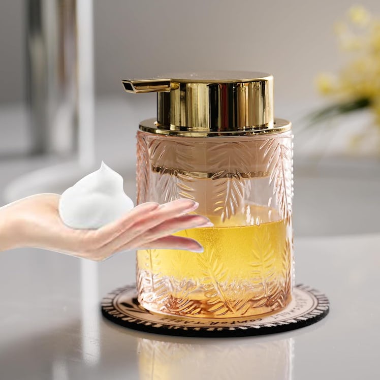 CICUFY Glass Foam Soap Dispenser