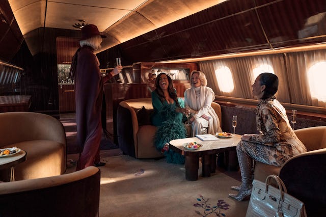 Niecy Nash, Glenn Close, Naomi Watts, and Kim Kardashian in 'All's Fair.'