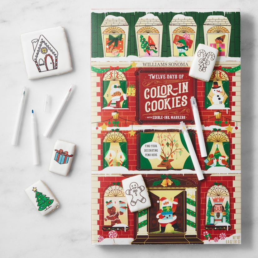Color-In Cookie Advent Calendar
