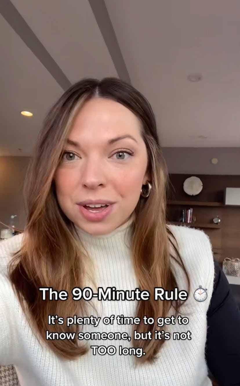 Keeping first dates short.