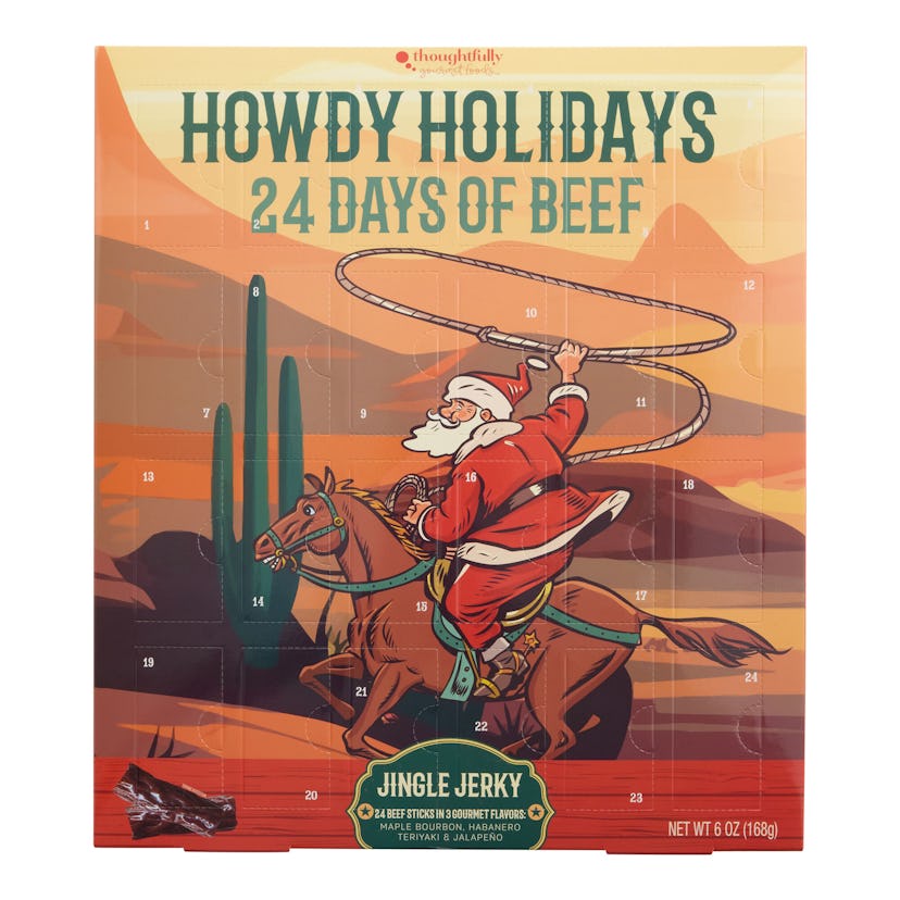 Cowboy Beef Jerky Howdy Holidays Advent Calendar