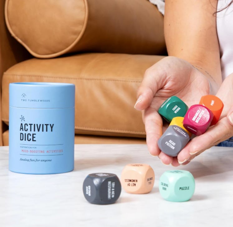 Two Tumbleweeds Mood-Boosting Activity Dice (Set of 9)