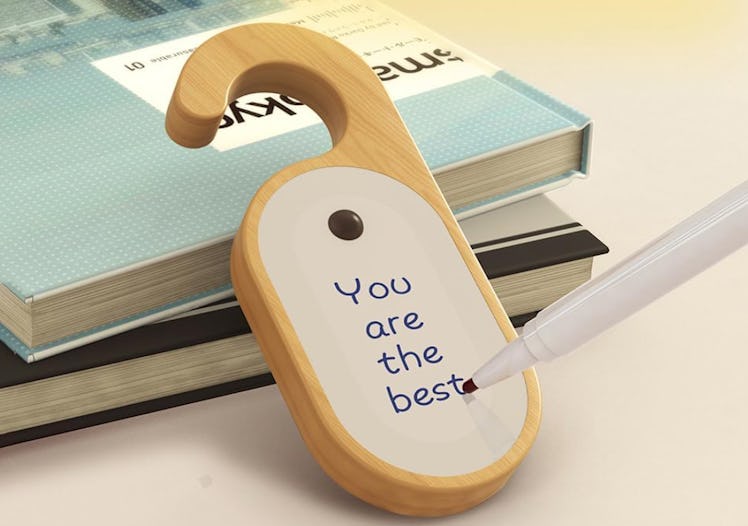 Leapair Wooden Message Door Night-Light