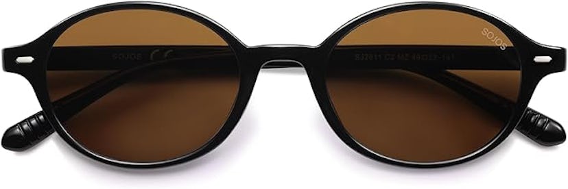 SOJOS Oval Polarized Sunglasses