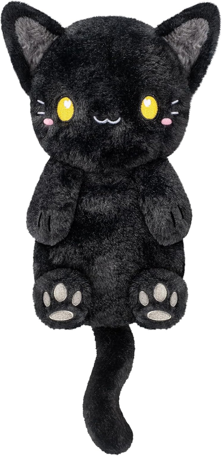 Happy Fuel Black Cat Microwavable Heating Pad