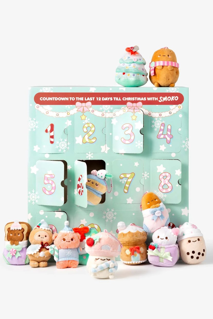 Smoko Friends Tinsel Town Bag Charm Advent Calendar