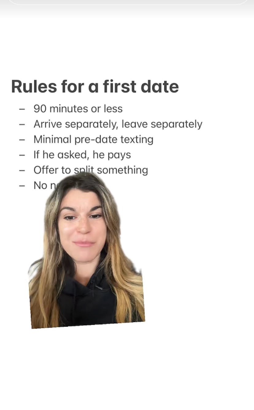 Keeping dates short and sweet.