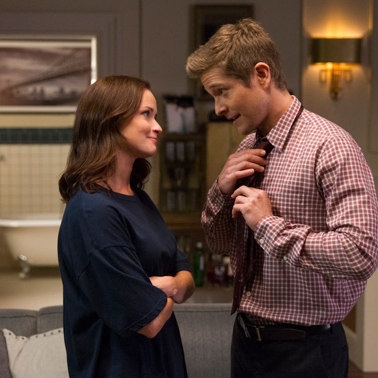 Rory and Logan in Gilmore Girls: A Year in the Life. Photo via Netflix