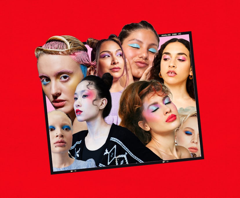 Club kid beauty is back, bringing a gritty, '90s-era makeup aesthetic along with it.