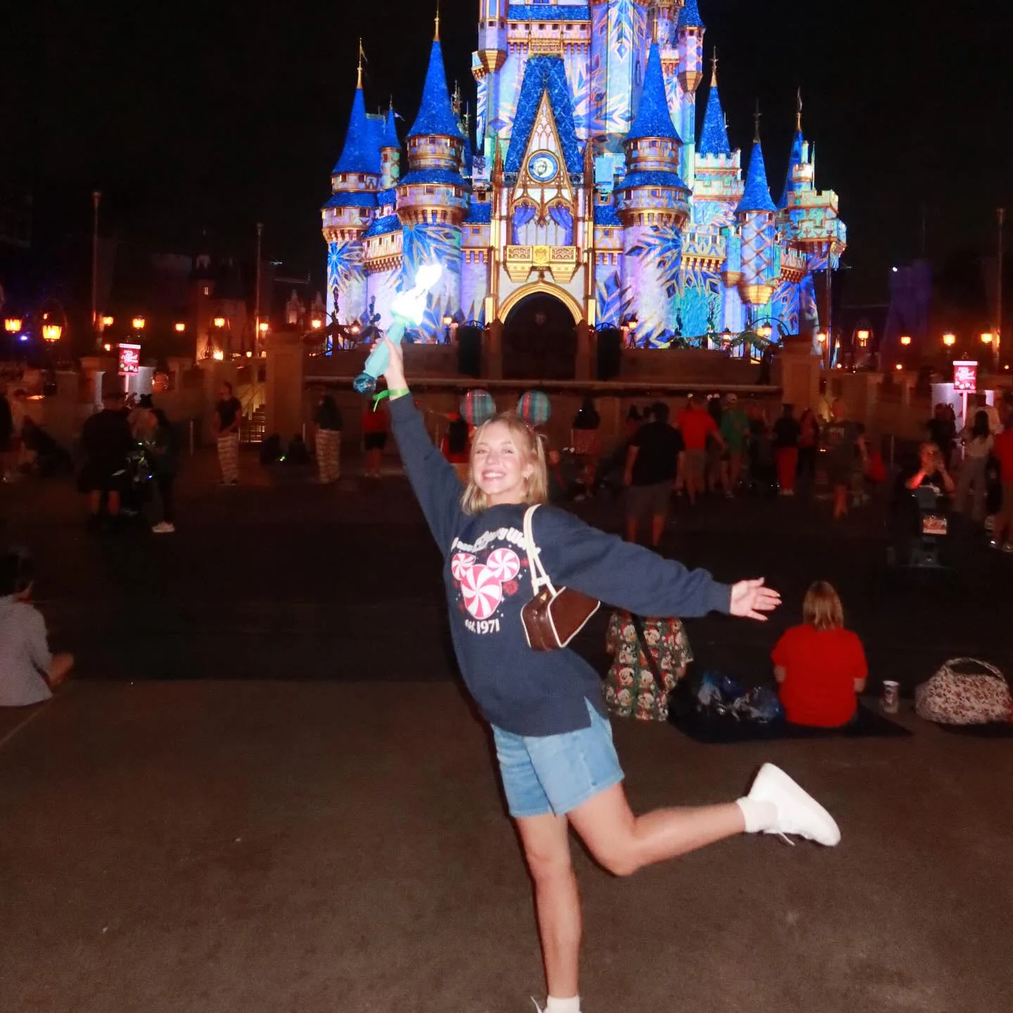 Sydney Sweeney at Disneyland. 